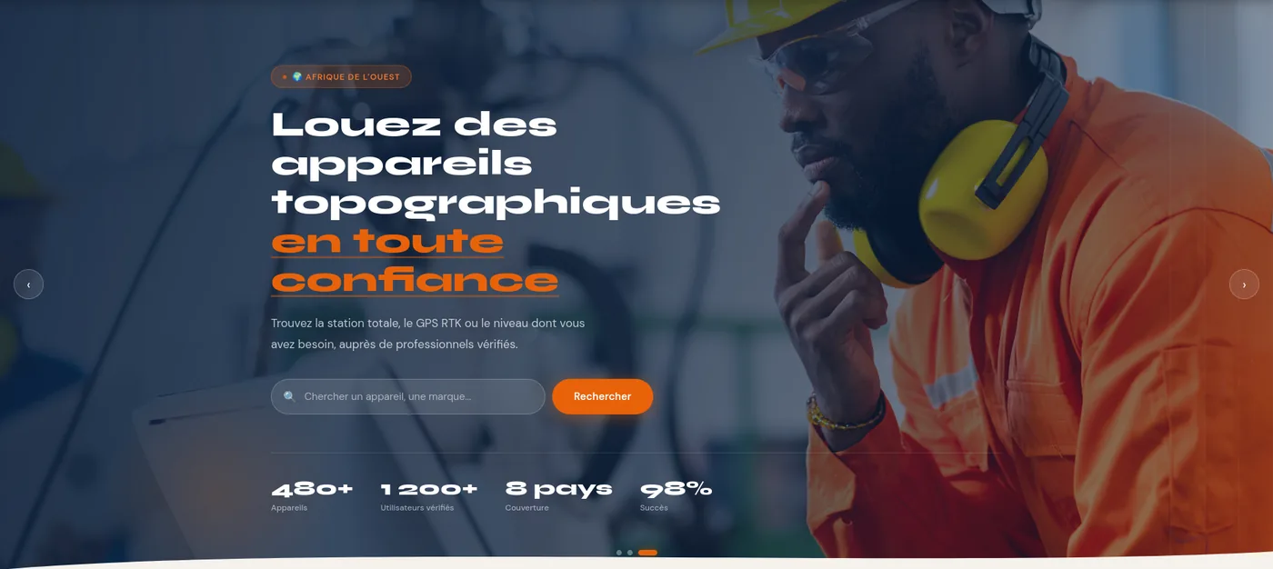 Aperçu du projet Topoloc